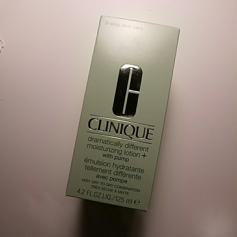 Clinique 3-step lotion+